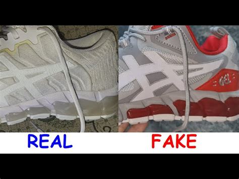 how to ell if asics shoes are fake